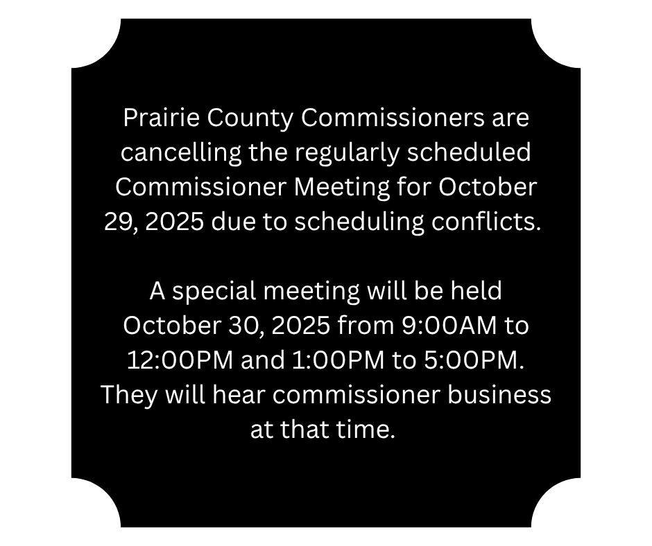 Cancelled Meeting October 29